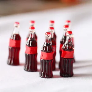 1 12 Dollhouse Miniature Mini Beverage Bottle Mini Cola Soda Miniature Food Toy Photography Props