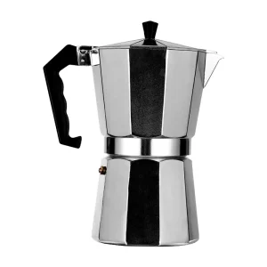 1/3/6/9 Cups Classic Stovetop Moka Pot 12 Cup Aluminum Espresso Maker for Rich Authentic Italian Coffee at Home