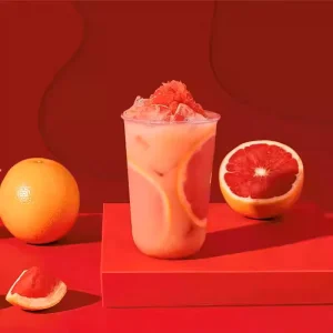 1.2kg Bottled Red Grapefruit Pulp Beverage with Real Pulp Bubble Tea Raw Material