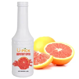 1.2kg U pick Brand Concentrated Grapefruit Milk Tea Shop Special Juice Beverage Fruit Flavor Thick Grapefruit Puree Syrup