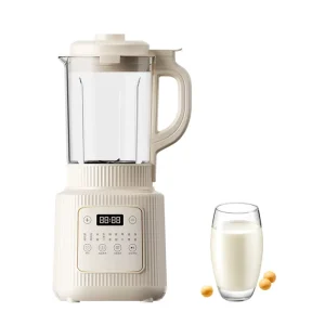 1.75L Multifunctional Heating Blender and Food Processor with Glass Container for Household Use