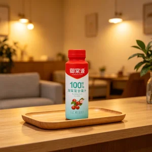 100% Crabapple Blended Flavored Fresh Juice Pure Natural Beverage Bottles Box Customise Label OEM Service Vitamin C