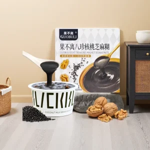 100% Natural Black Sesame Paste Nutritious Children Adult Cereal Walnut Powder Healthy Instant Meal Replacement Box