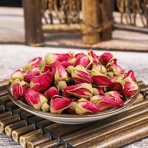 100% Natural Herbal Rose Buds Flower Tea No Additives & Caffeine Free Freshly Processed Health & Slimming Tea
