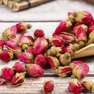 100% Natural Red Rose Bud Organic Herbal Dried Rose Detox Tea for Drink