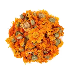 100% Orange Color Dried Calendula Marigold Whole Flower for Bath/Cosmetics /Soap/Candle/Tea/Decoration Dry Herbal Flowers