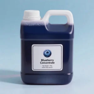 100% Pure Natural Liquid Blueberry Concentrate HACCP Certified for Industrial Flavor Beverage and Wine Making