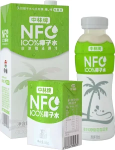 100% pure coconut water