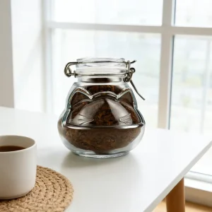 100g Freeze Dried Coffee Instant Coffee Arabica Private Label Cat Shape Bottled Black Coffee