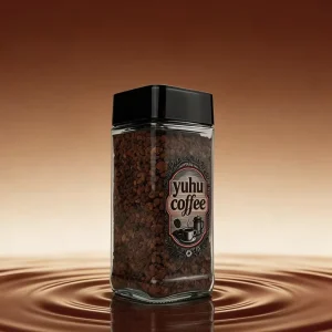 100g Freeze Dried Instant Coffee High Quality 100% Instant Coffee Nuts Flavor Manufacturer