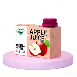 100ml Ready to Drink Apple Juice Beverage for Convenience Store