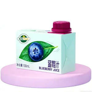 100ml Ready to Drink Blueberry Juice Beverage Bulk Supply