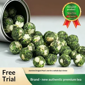 [10A Selected Jasmine Longjing] Special Grade Jasmine Tea500g New Tea Hengxian High Mountain Rich Fragrance