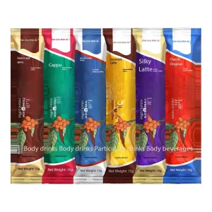 120 Pack Instant Coffee Powder Coconut Latte Blue Mountain Original Flavor Cappuccino Three One Yunnan Bag Pods