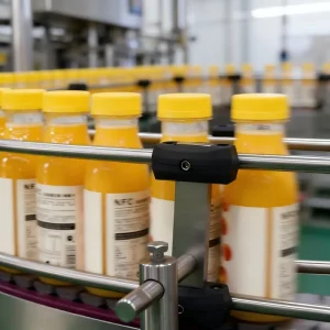 12000BPH RXGF 3 in 1 Automatic Fruit Juice Filling Packaging Line High Temperature Hot Filler for 500ml 1000ml Juice Production