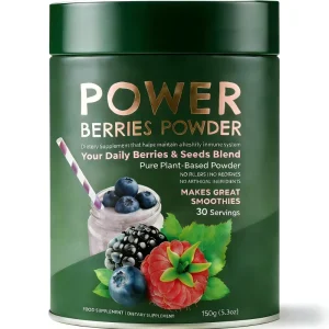 150g Mixed Berry Superfood Powder Antioxidant Rich Drink Mix For Smoothie Beverage OEM ODM