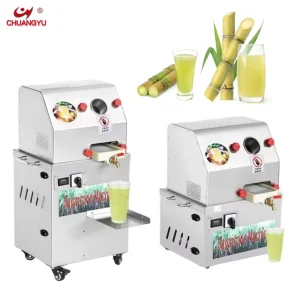 150kg/h Battery and Electric Sugarcane Juicer Machine