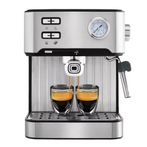 15Bar 20Bar Optional Latte Mocha Coffee Maker Home Used Espresso Coffee Maker Easy Control 850W Cappuccino Latte Mocha Coffee Maker