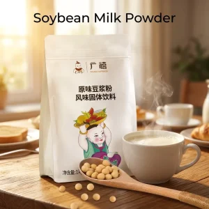 1kg Instant Drink Natural Original Flavor SoyBean Milk Powder for Breakfast Bubble Tea Ingredients Bag Packaging