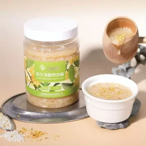 1kg Osmanthus Jam in Bottle Chinese White Rice Hot Drink Bubble Milk Tea