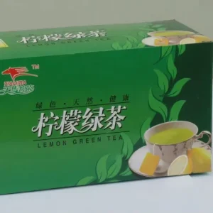2 Grams * 25 Bags of Lemon Green Tea Lemon Black Tea Bag