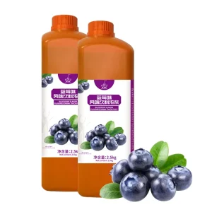 2.5kg Concentrated Blueberry Flavor Juice for Bubble Tea