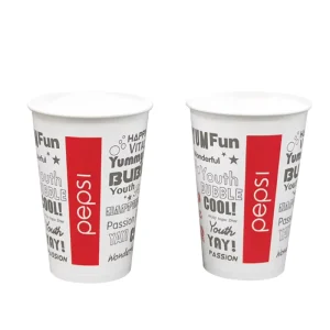 210ml 200 ml Bio Disposable Recycled Cappuccino Milktea Cold Drinks Cola Coffee Paper Cups with Lid