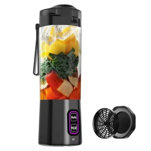 24 Oz 6000mah Shakes Automatic Pulse Function Juice Cup Rechargeable Portable Blender