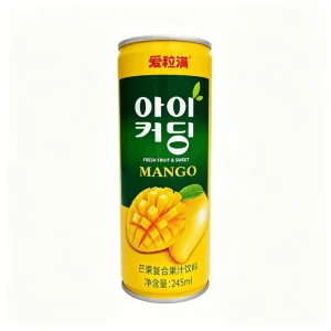245ml Tall Can Mango Composite Fruit Juice Ready-to-Drink Beverage for Convenience Store