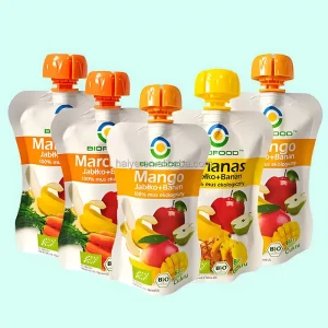 250ml/500ml Aluminum Doypack Spout Pouches for Fruit Juice Jelly & Liquid Food Packaging