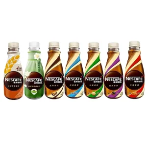 268ml Silky Latte Flavor Bottled Coffee Ready to Drink Beverage with Sugar Box Packaging
