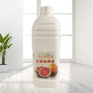2KG Grapefruit Fruit Juice Jam Puree in Box Fruit Flavored Syrup for Desserts & Beverages