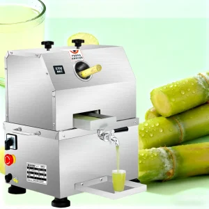300KG/H Electric Stainless Steel Commercial Sugarcane Juicer with Motor