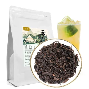300g YUN QI Loose Tea Dahongpao Oolong Tea for Bubble Tea Market Specialty Tea Base