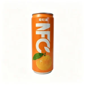 320ml Tall Aluminum Can NFC Sugar Mandarin Pulp Composite Fruit Juice Ready-to-Drink Soft Drink