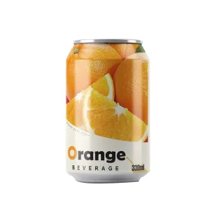 330ml*24 Cans Canned Orange Fruit Vegetable Juice Flavor Carbonated Beverage Soft Drinks