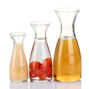 350-1000ml Glass Iced Orange Tea Beverage Bottle Cup Juice Milk Tea Non-Plastic Turkish Style Round China Origin