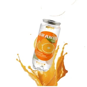 350ml CAN Orange Flavor Soft Drink with Low Sugar