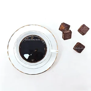 3g Instant Coffee Frozen Cubes Mini Cube Black Coffee Powder Orange Cubes Freeze Dried Custom OEM ODM Accept