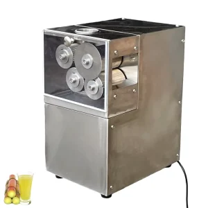 4 Rolls Sugar Cane Juice Maker Machine Automatic Sugarcane Juicer Extractor Machine