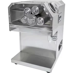 5 Rolls Stainless Steel Motor Automatic Commercial Fruit Sugarcane Press Machine High Yield Juicer 0.75kw 220V 110V