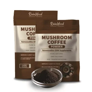 5 in 1 Mushroom Coffee Blend Lion’s Mane Reishi Chaga Cordyceps Powder for Healthcare Supplement