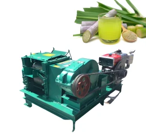 500-3000kg/h Diesel Engine Stainless Steel Sugarcane Juicer Extractor Mill Press Crusher