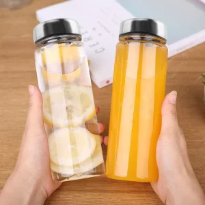 500ML BPA Free Tritan Plastic Water Bottle With Stainless Steel Lid For Gift Promotional Use Drinking Bottle Shaker Bottle