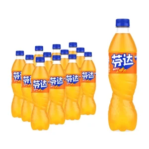 500ml Orange Juice Soda Soft Drinks Carbonated Fruit Flavored Ready Drink 9 Months Shelf Life