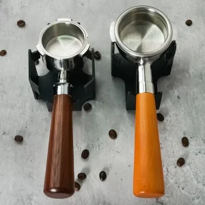 51 53 54 58mm Coffee Portafilter Holder Iron Espresso Bottomless Portafilter Stand