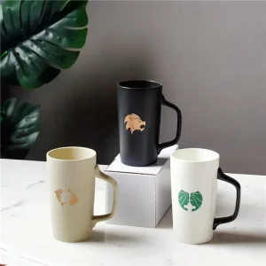 550 ml Ceramic Coffee Mug Constellation Pattern Custom Logo with Handle Horoscope Mug Customized Color for Gift