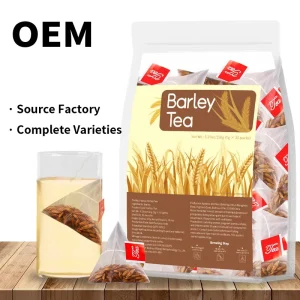 5g*30bags Barley Tea Bags Pure Natural Roasted Barley Herbal Tea Caffeine Free Digestive Support OEM Custom Available