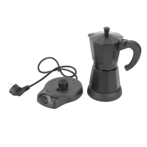 6 Cups Aluminum Electric Espresso Filter Italian Moka Pot Household Coffee Maker