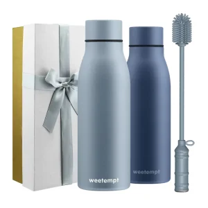 600ml Gym Sport Double Wall Vacuum Flask Insulated Stainless Steel Drink Water Bottle with Customized Logo